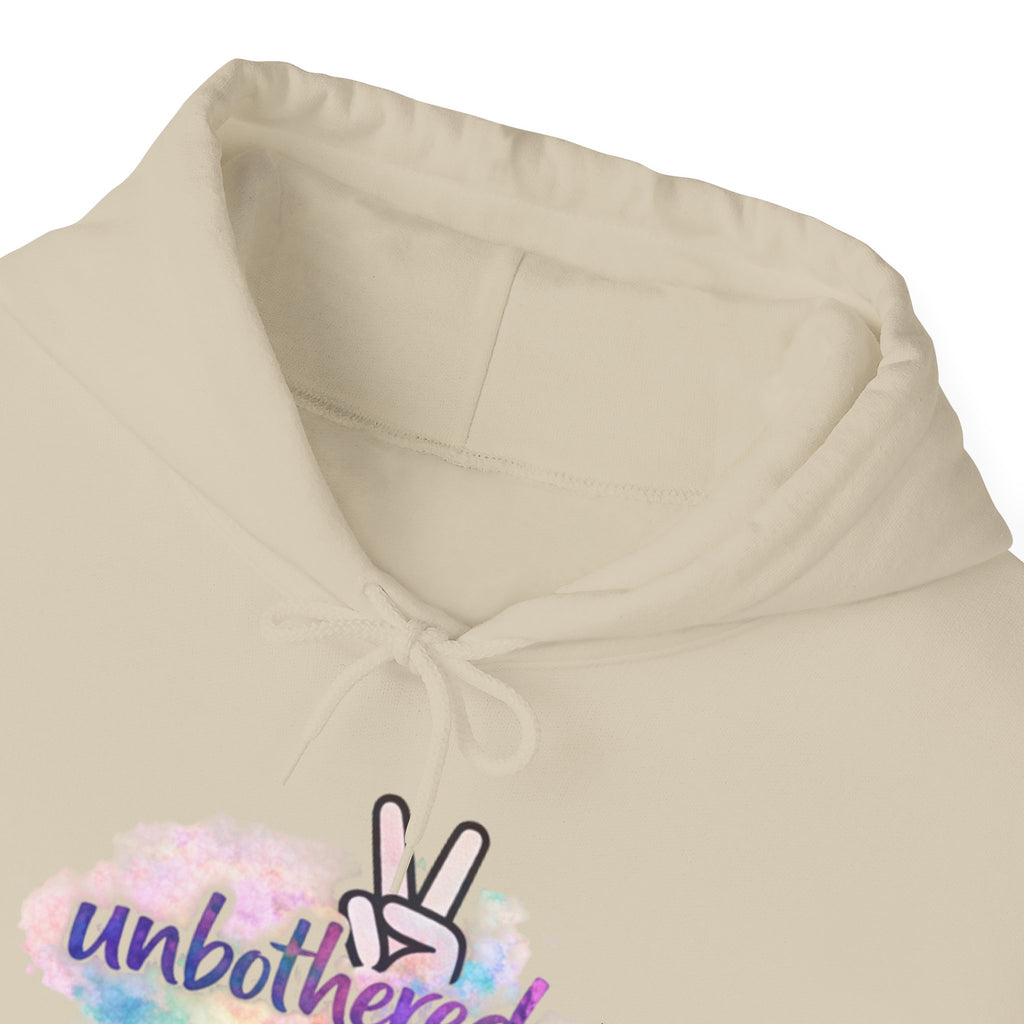Unbothered Hoodie — Cozy Pullover Sweatshirt for Relaxed Vibes