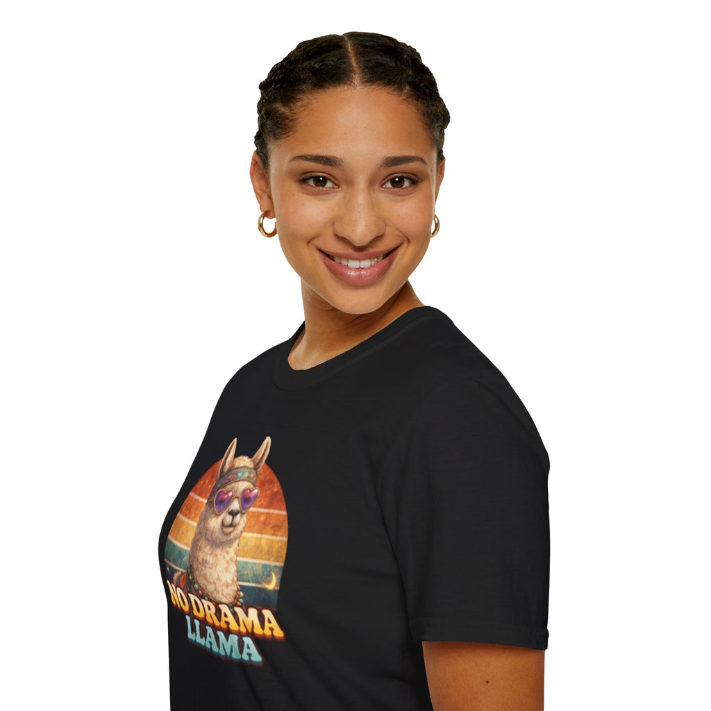 No Drama Llama Unisex Softstyle T-Shirt