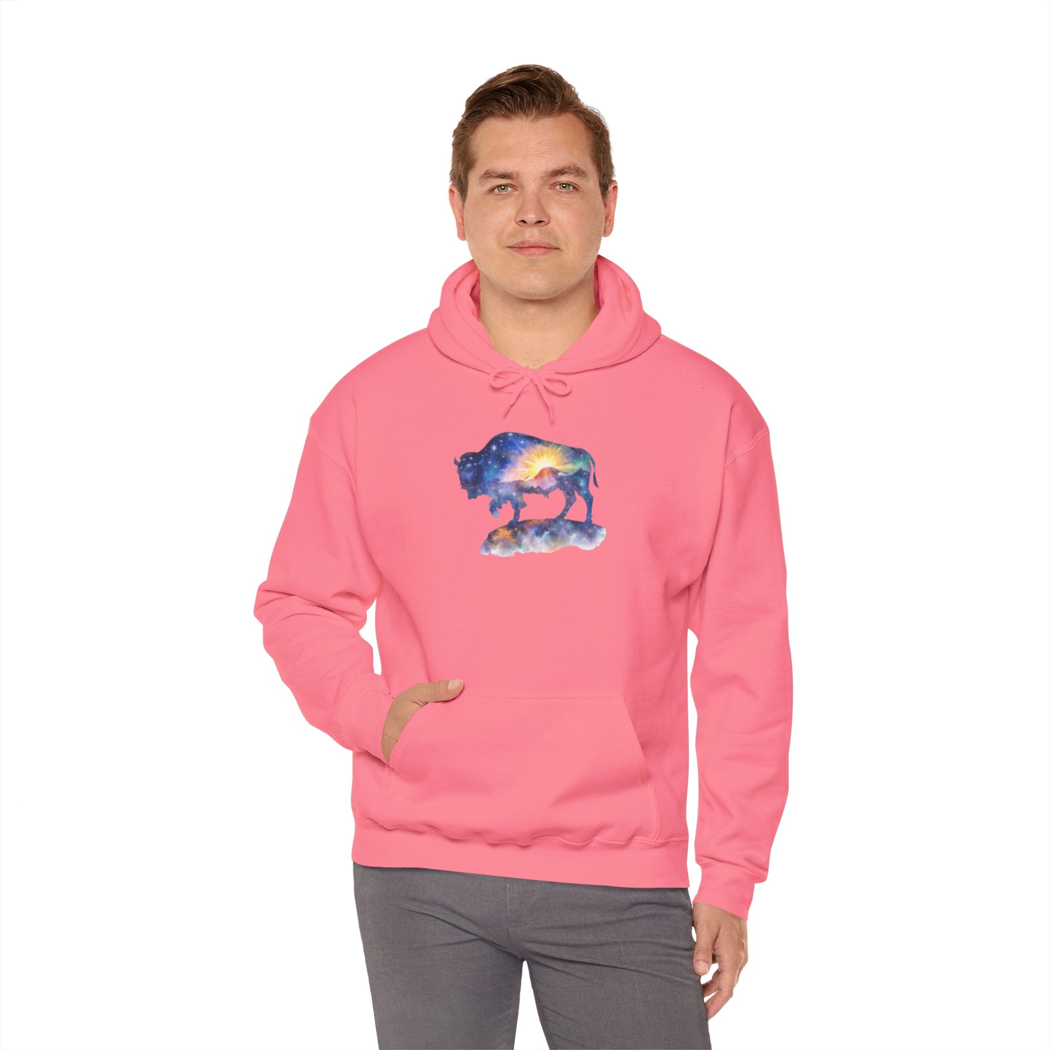 Cosmic Bison Graphic Sweatshirt