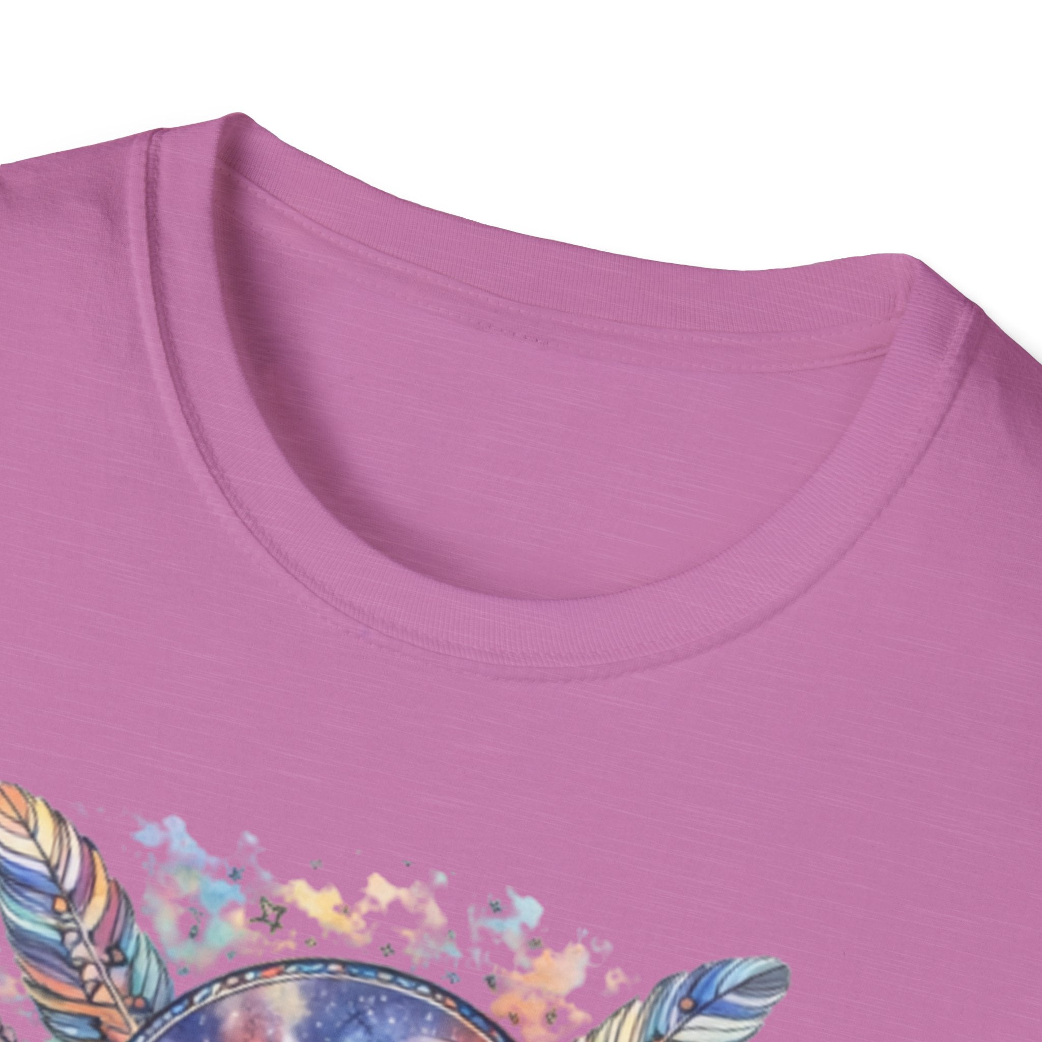 Watercolor Dreamcatcher Sunset T-Shirt — Boho Spiritual Tee
