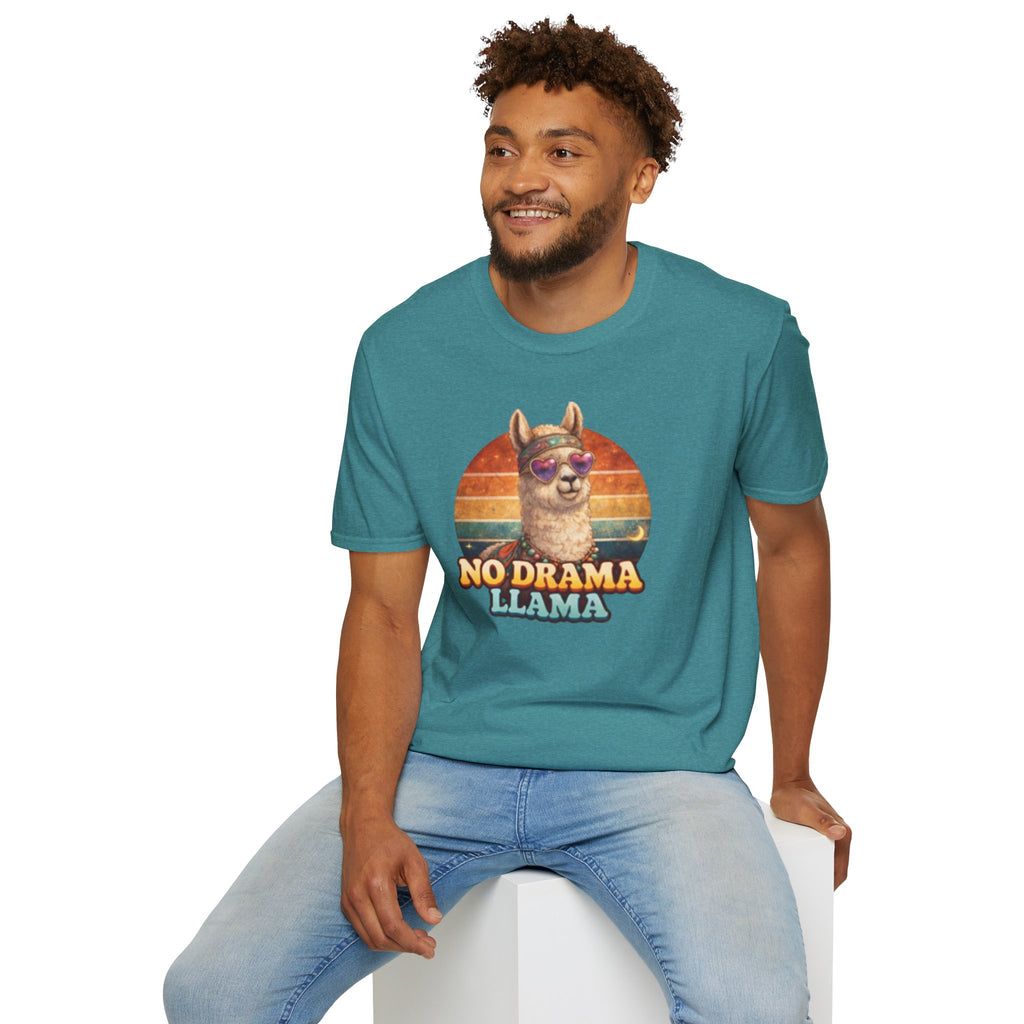 No Drama Llama Unisex Softstyle T-Shirt