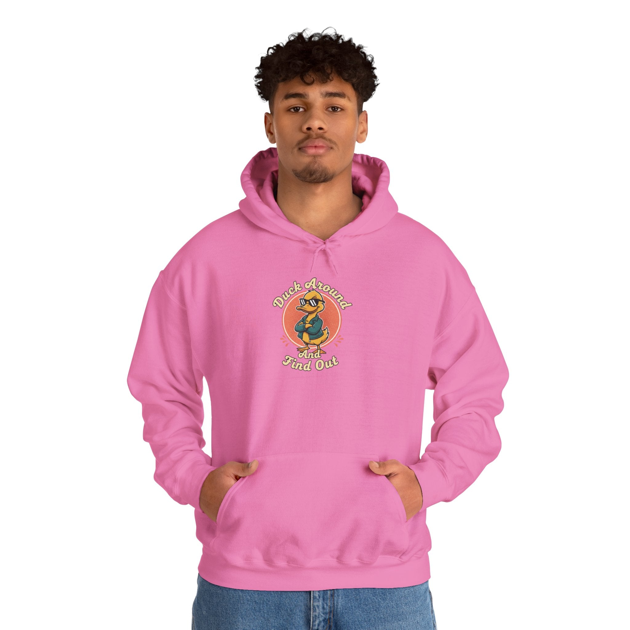 Duck Around and Find Out Hoodie — Funny Duck Graphic Hoodie