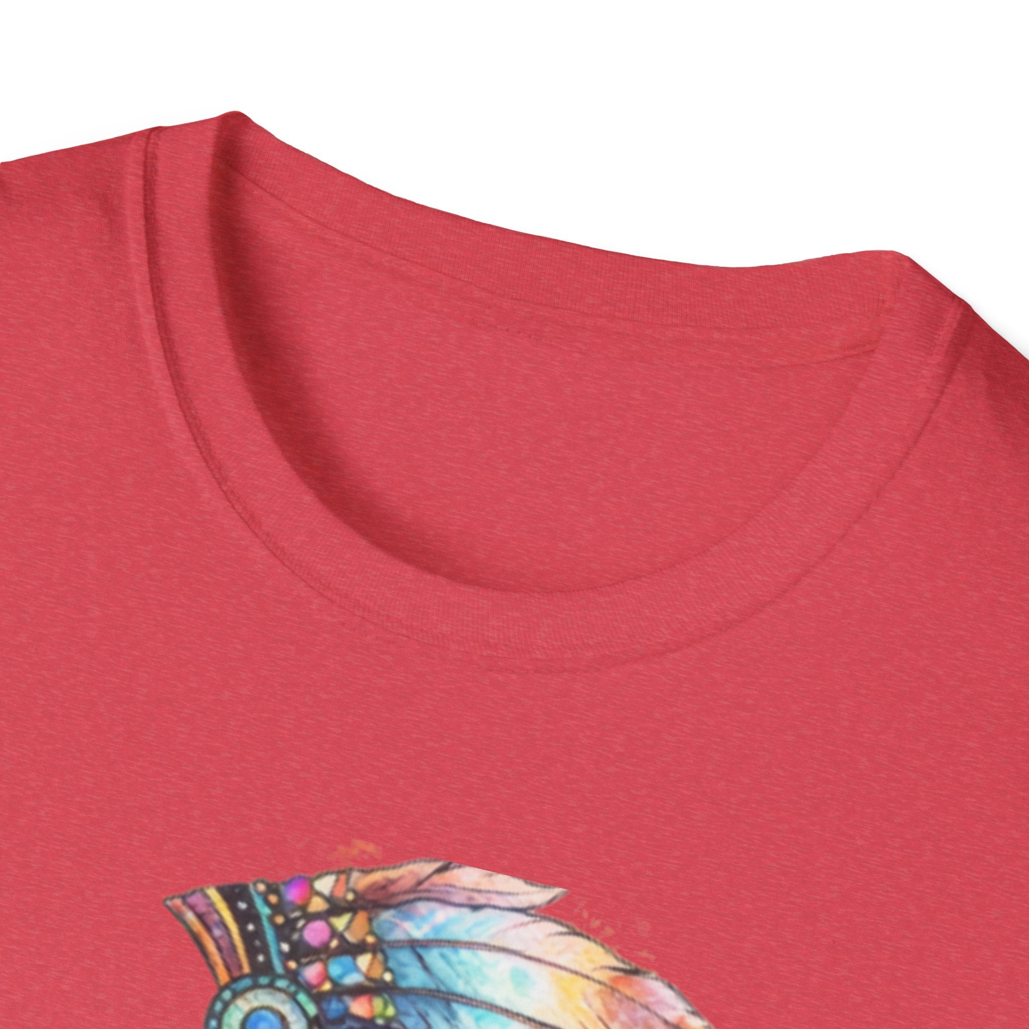 Native American Watercolor Headdress T-Shirt