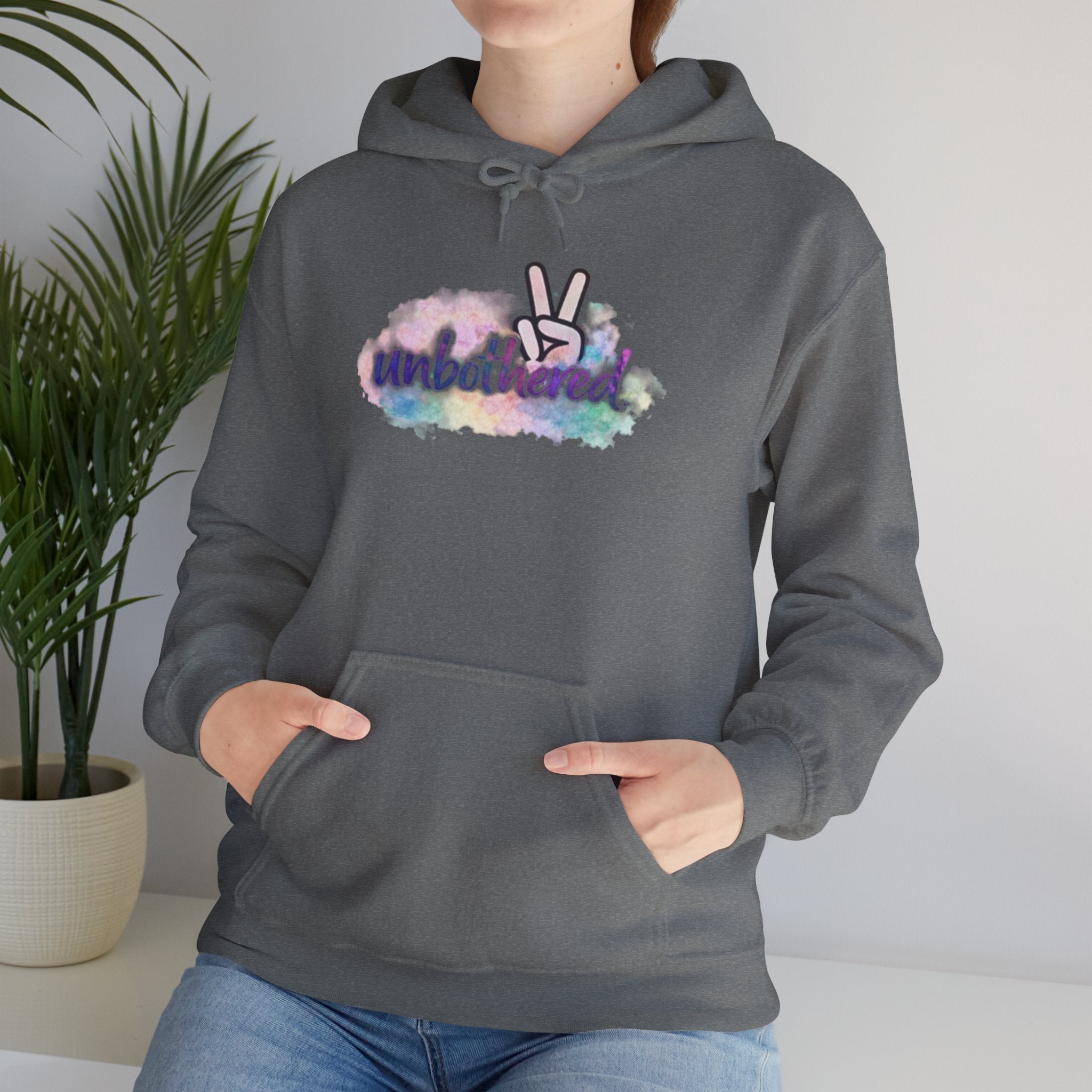 Unbothered Hoodie — Cozy Pullover Sweatshirt for Relaxed Vibes