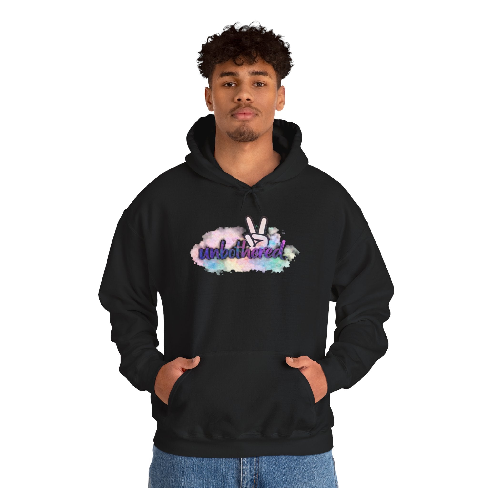 Unbothered Hoodie — Cozy Pullover Sweatshirt for Relaxed Vibes