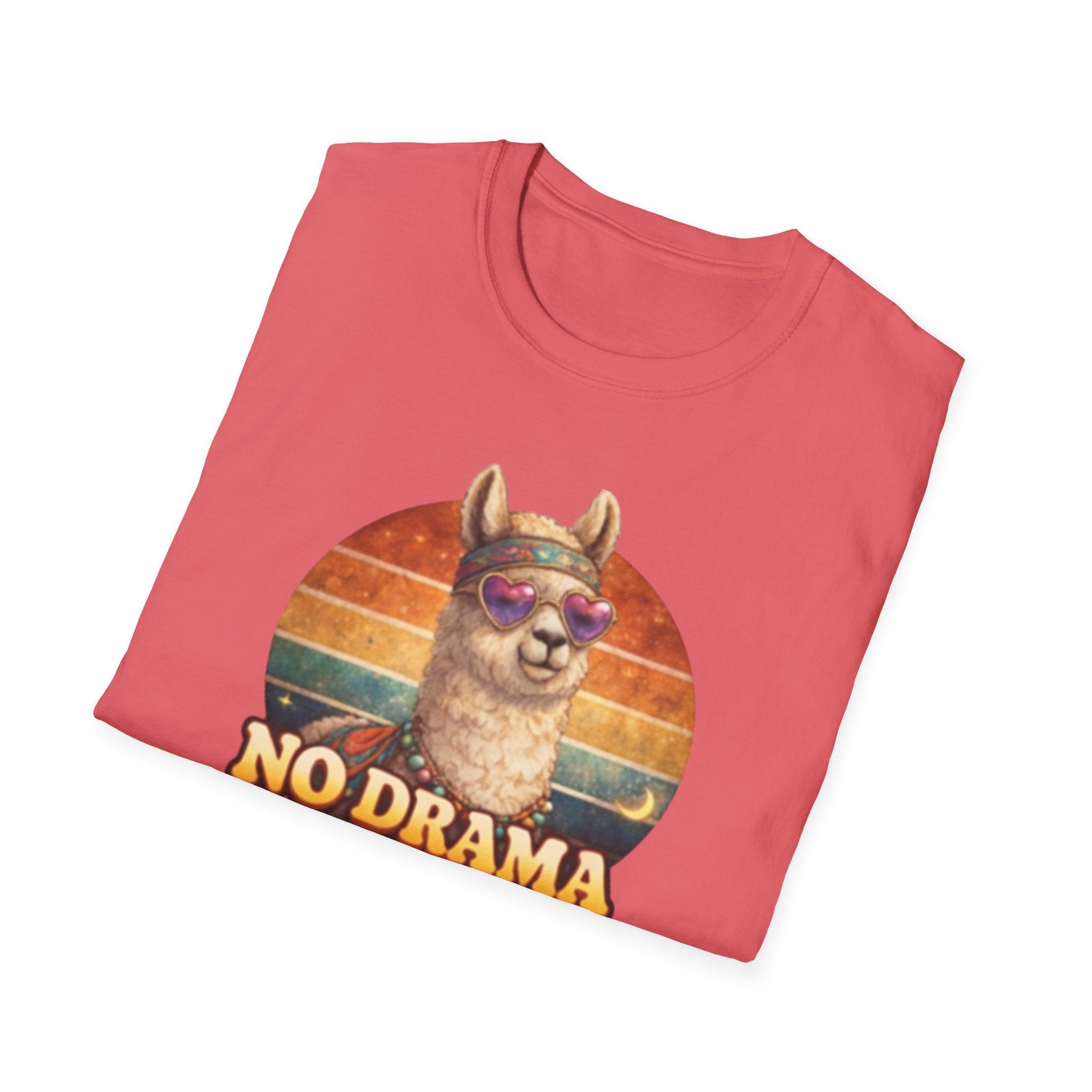 No Drama Llama Unisex Softstyle T-Shirt