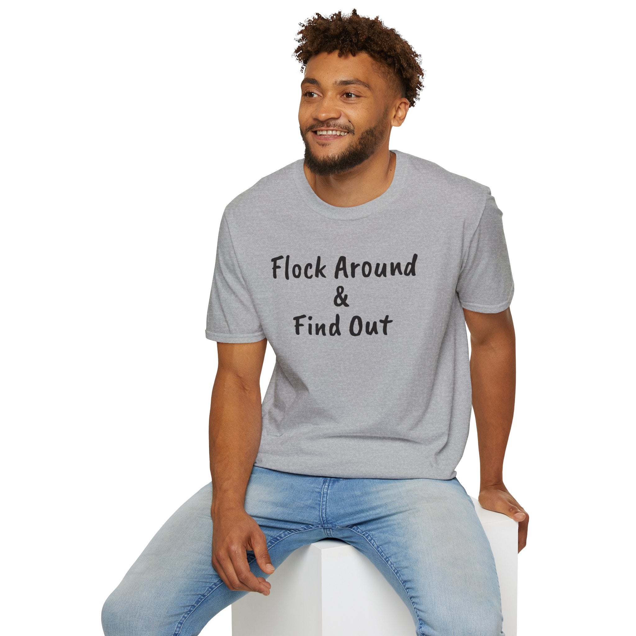 Copy of Flock Around and Find Out — Distressed Embroidered Dad Hat