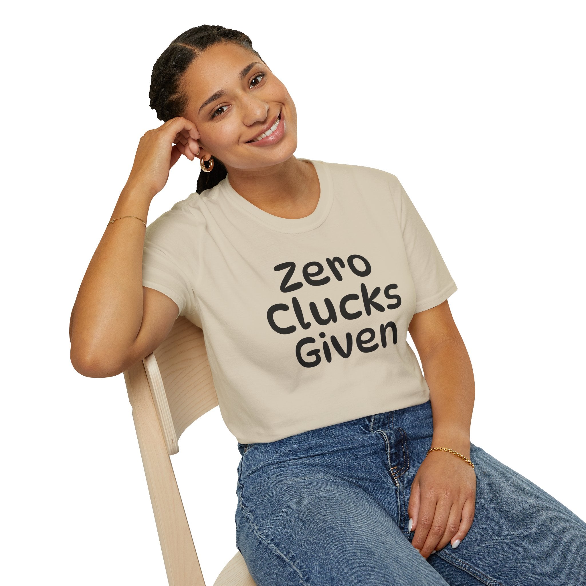 Zero Clucks Given Tshirt