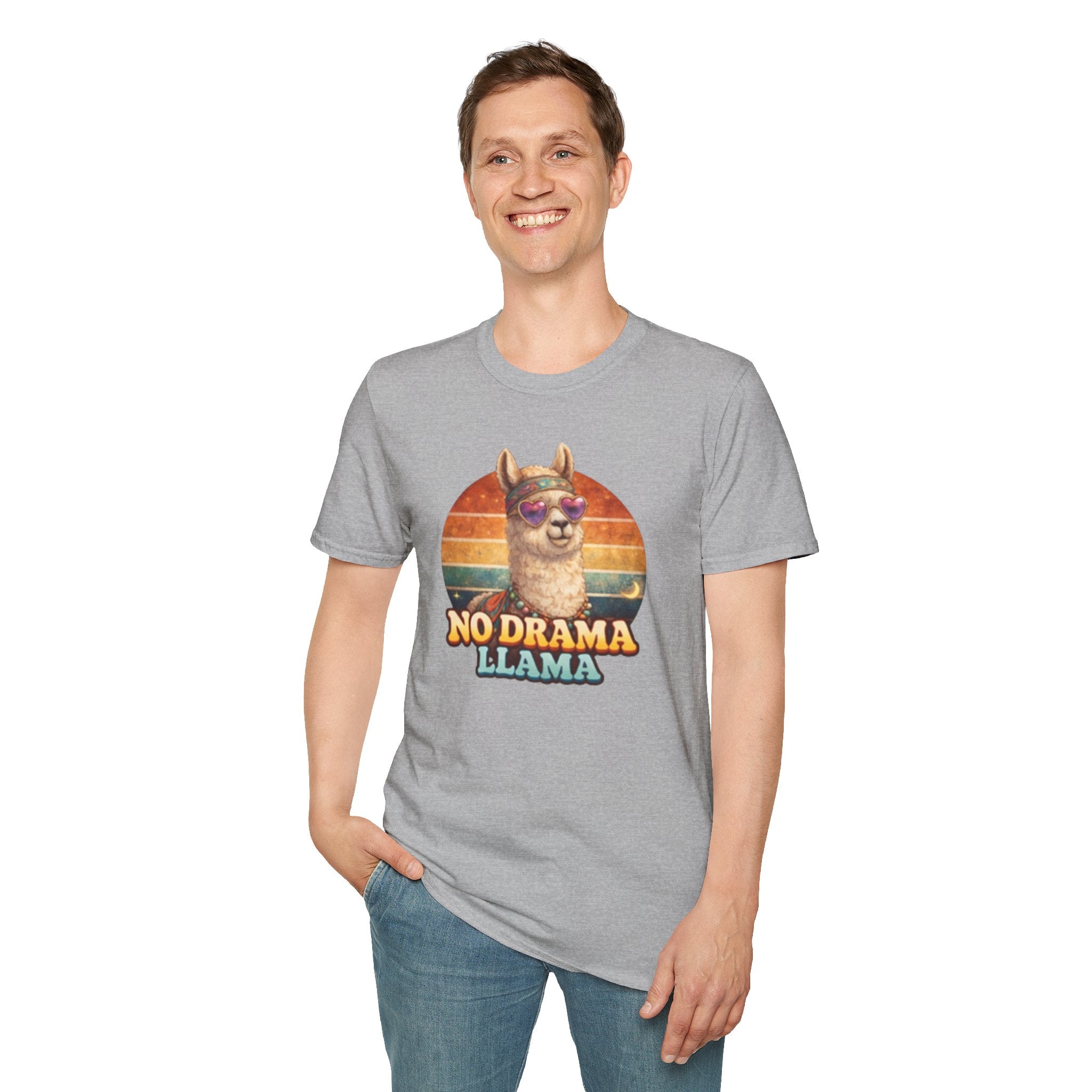 No Drama Llama Unisex Softstyle T-Shirt