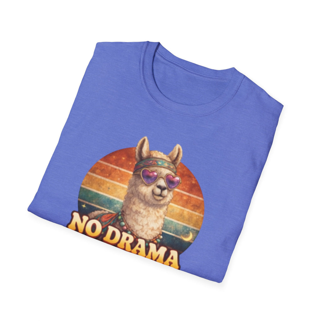 No Drama Llama Unisex Softstyle T-Shirt