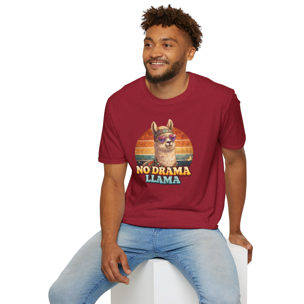 No Drama Llama Unisex Softstyle T-Shirt