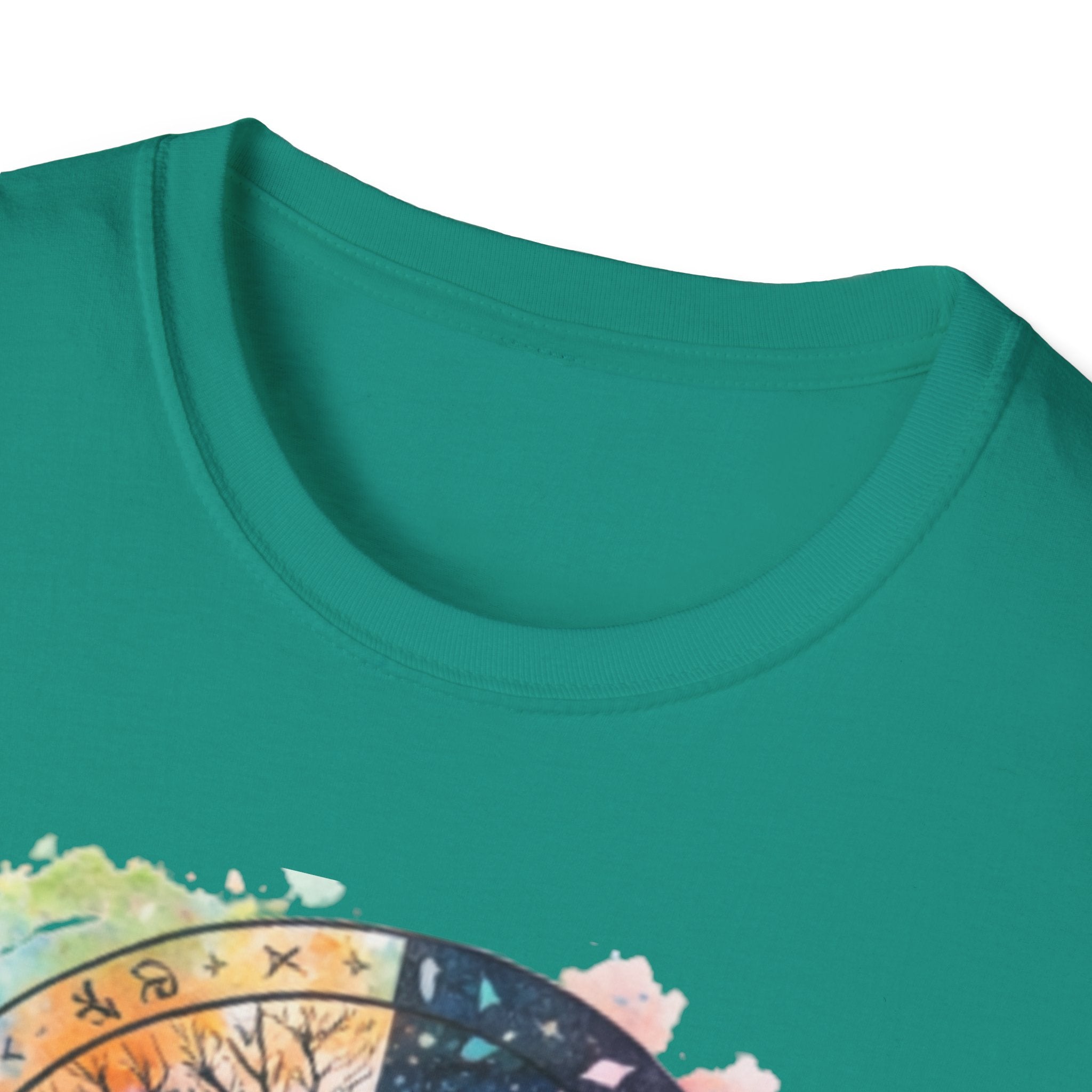 Tree of Life Yin Yang T-Shirt — Watercolor Sun & Moon Graphic Tee