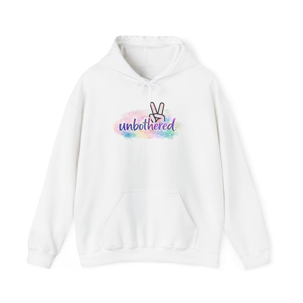 Unbothered Hoodie — Cozy Pullover Sweatshirt for Relaxed Vibes