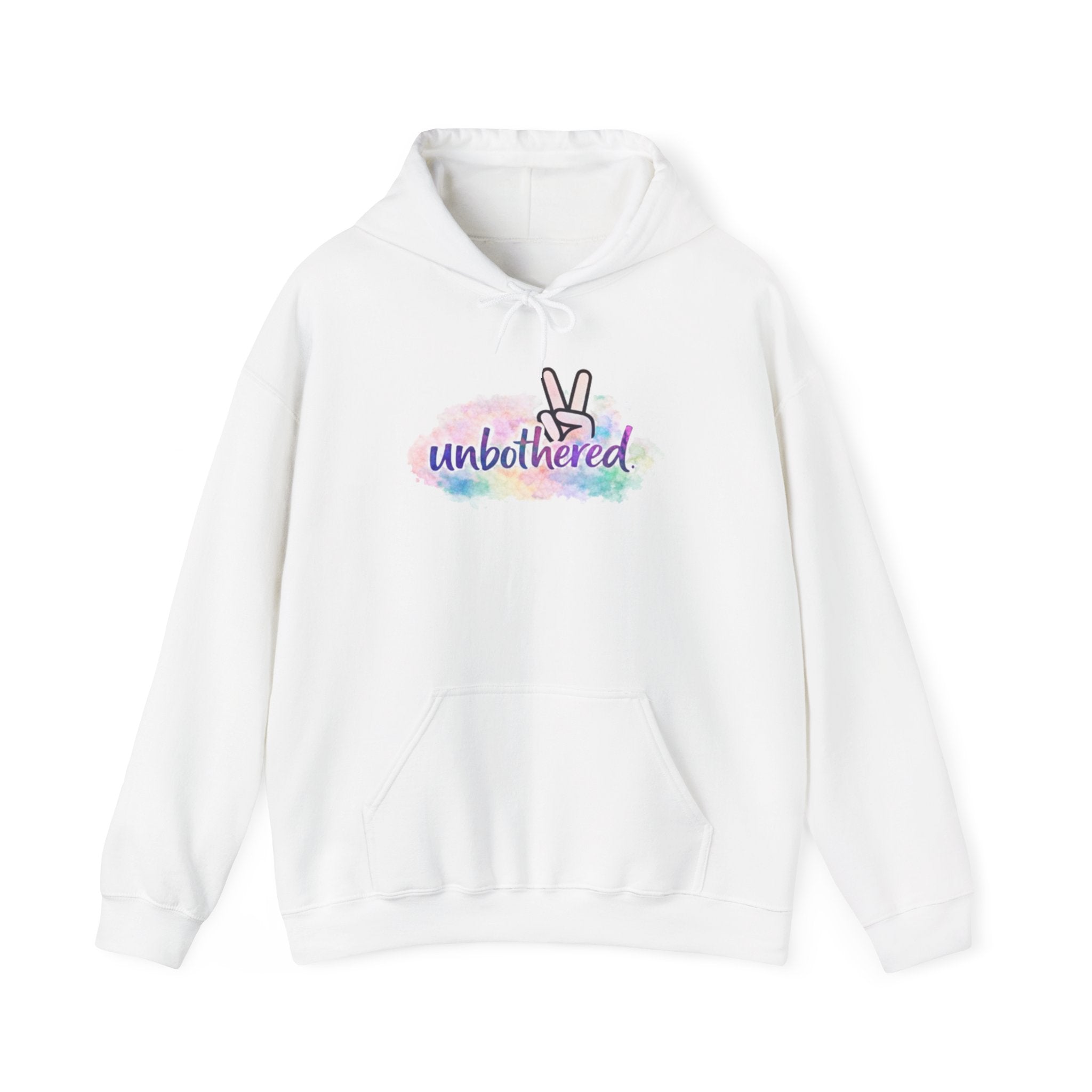 Unbothered Hoodie — Cozy Pullover Sweatshirt for Relaxed Vibes
