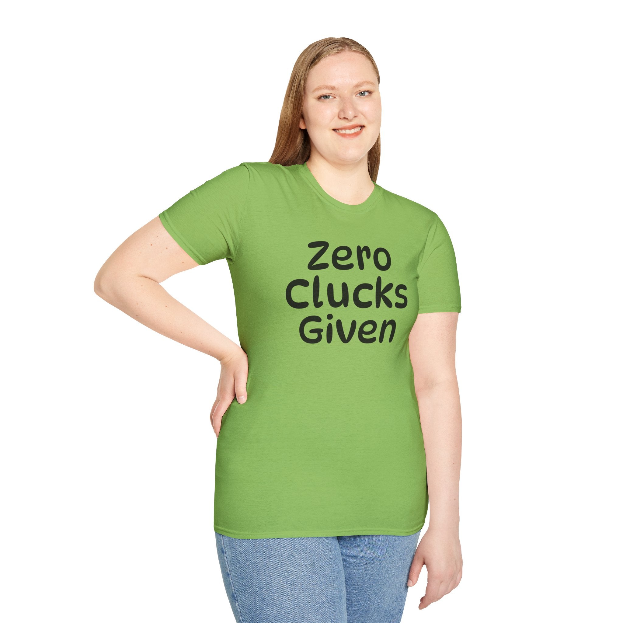 Zero Clucks Given Tshirt