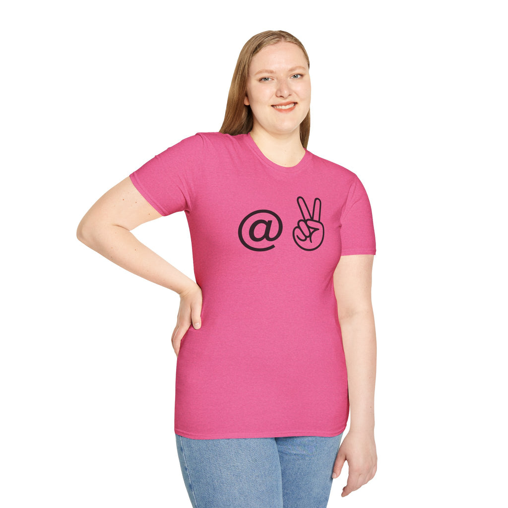 At Peace T-Shirt — Minimalist Graphic Tee