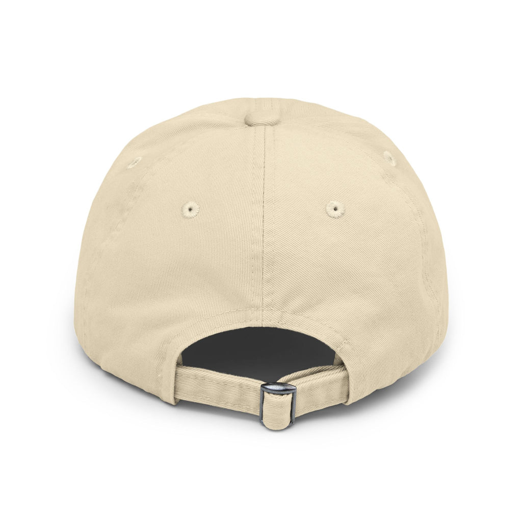 Distressed Cap with Watercolor Dreamcatcher Design