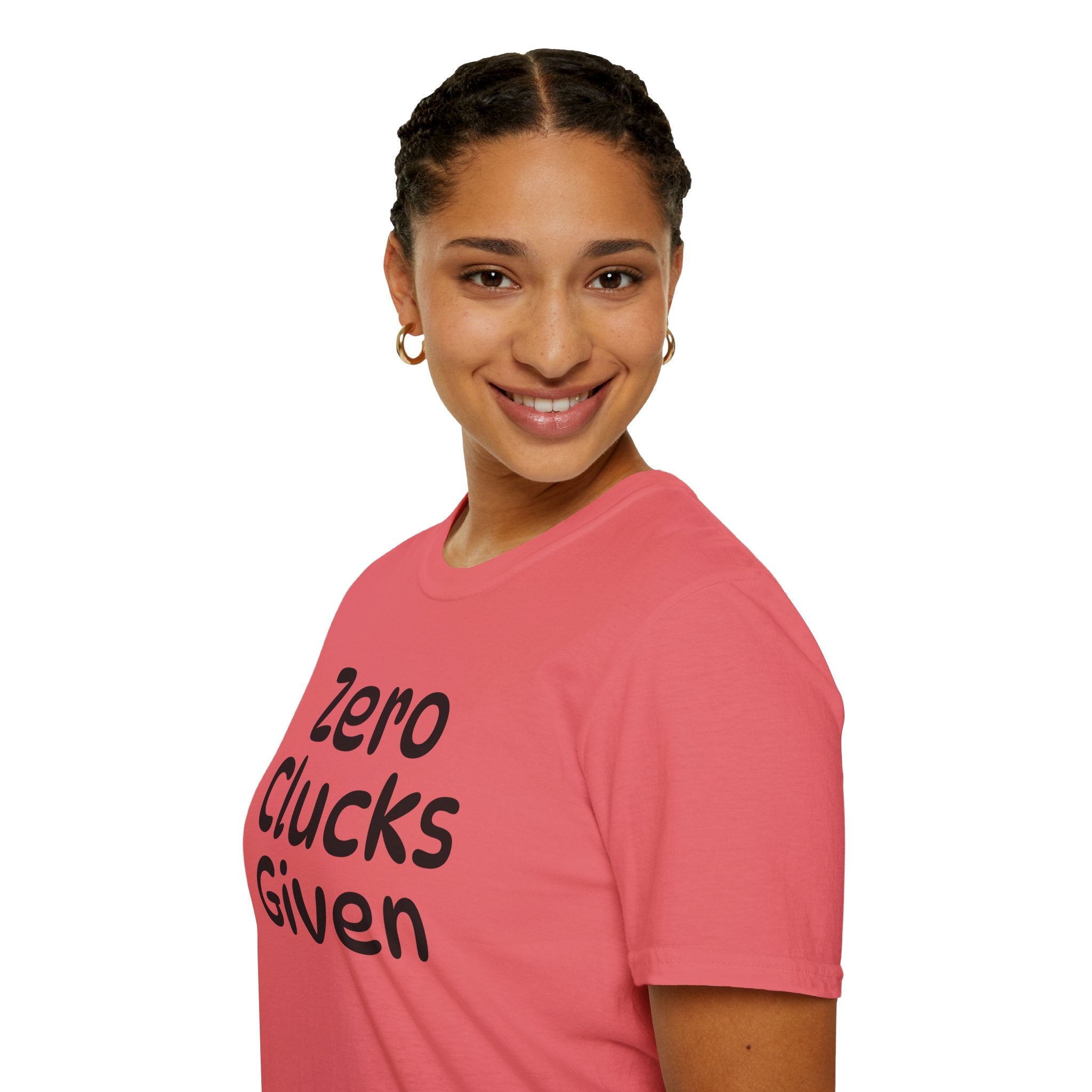Zero Clucks Given Tshirt