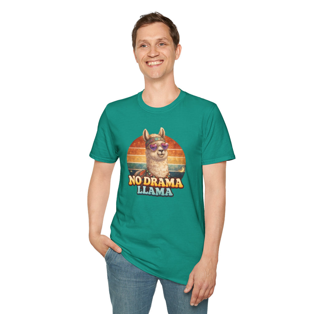 No Drama Llama Unisex Softstyle T-Shirt