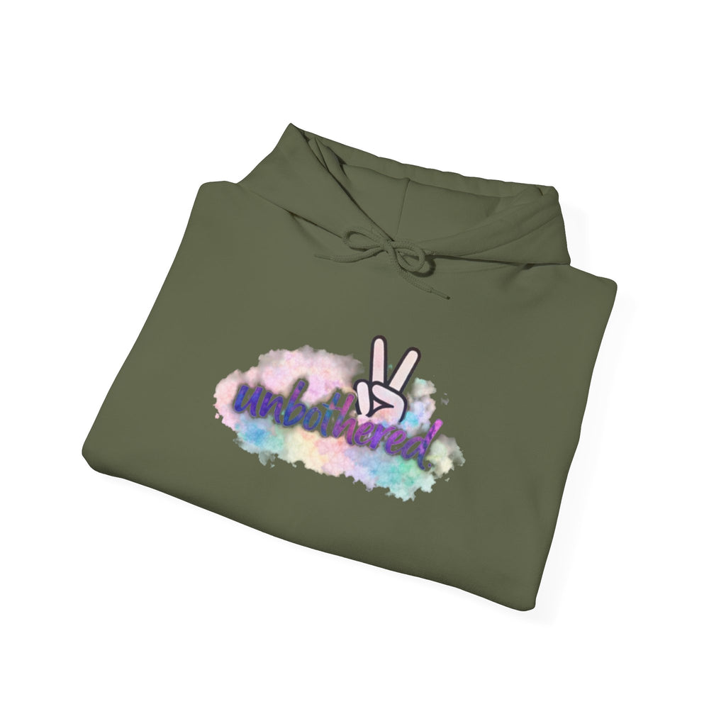 Unbothered Hoodie — Cozy Pullover Sweatshirt for Relaxed Vibes