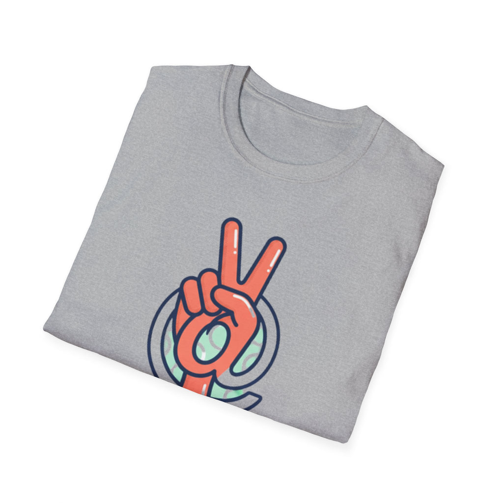 Peace Sign Hand T-Shirt | Retro Vibes, Minimal Graphic