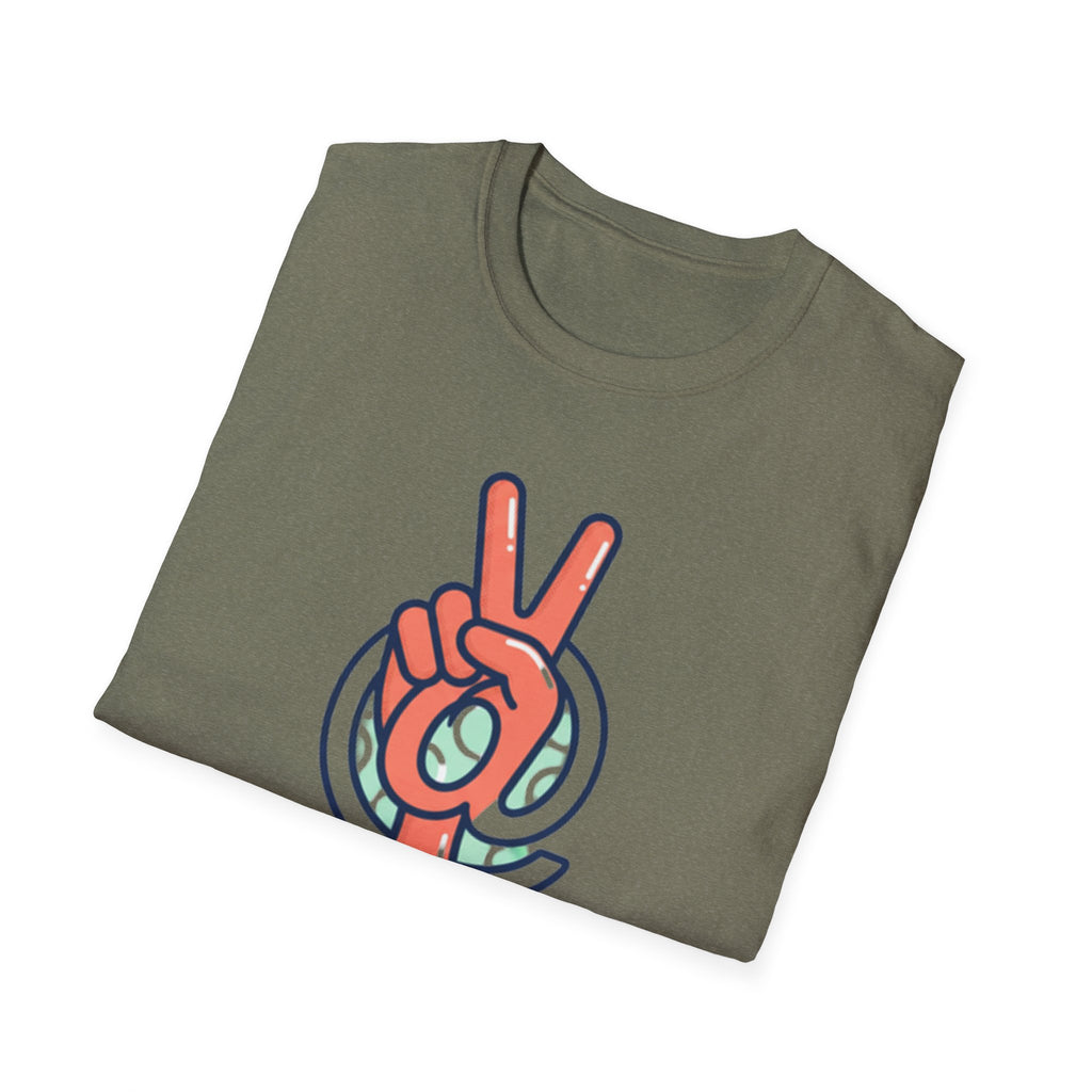 Peace Sign Hand T-Shirt | Retro Vibes, Minimal Graphic