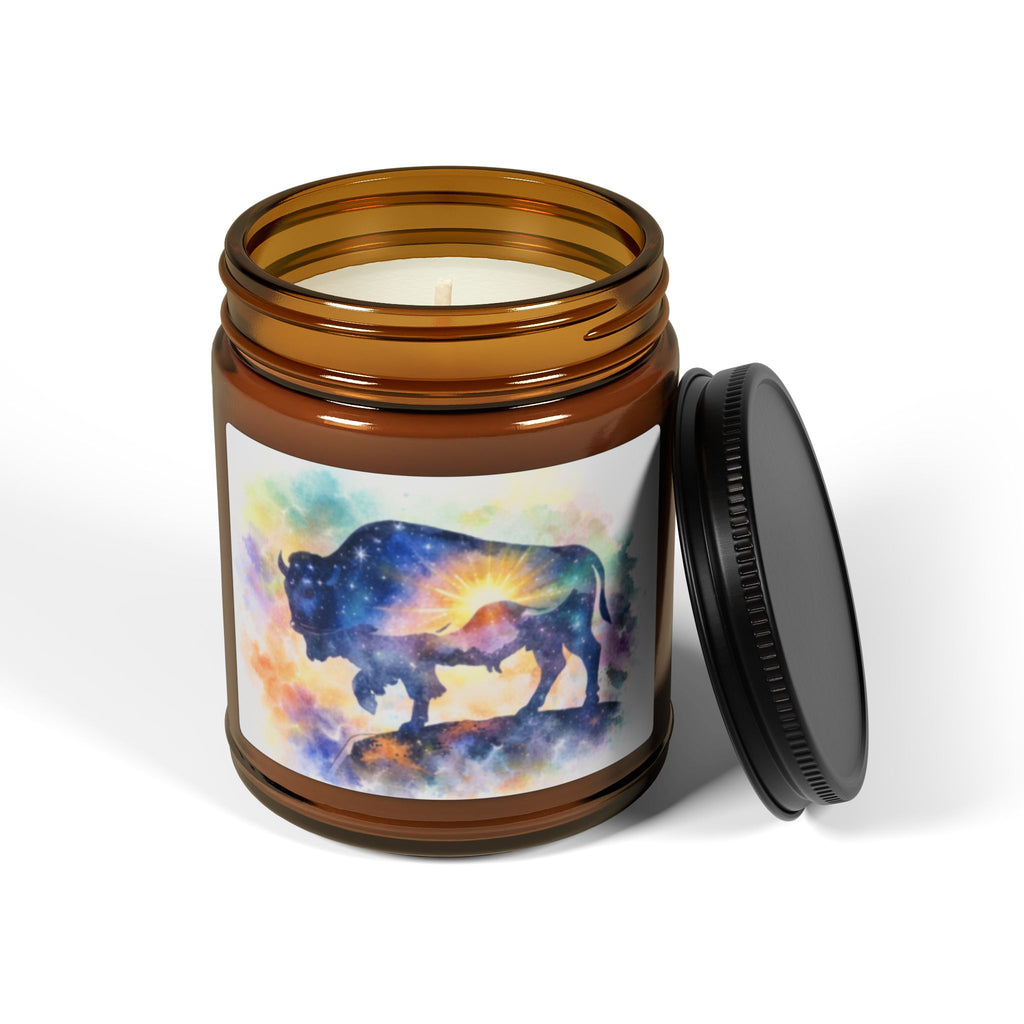 Cosmic Buffalo Candle | Amber Jar Soy Candle