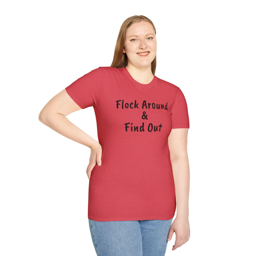 Copy of Flock Around and Find Out — Distressed Embroidered Dad Hat