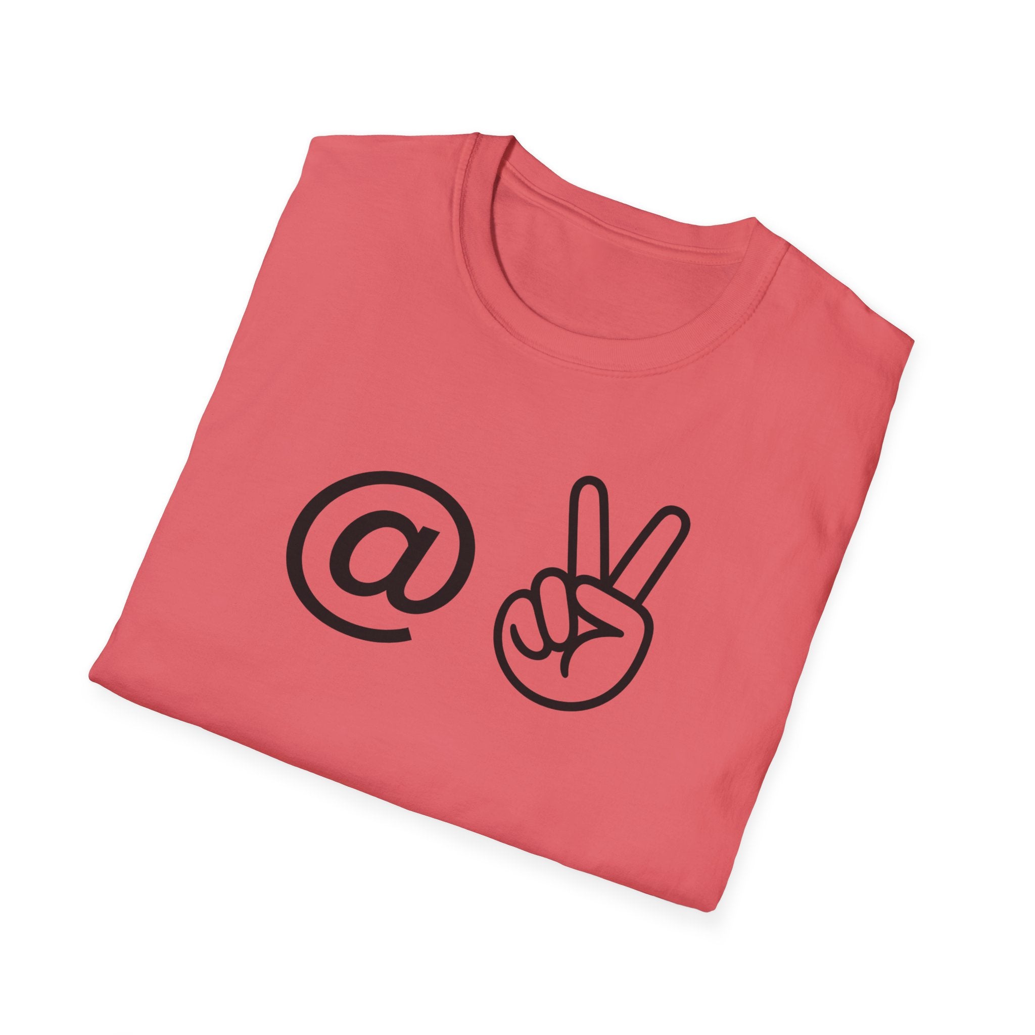 At Peace T-Shirt — Minimalist Graphic Tee