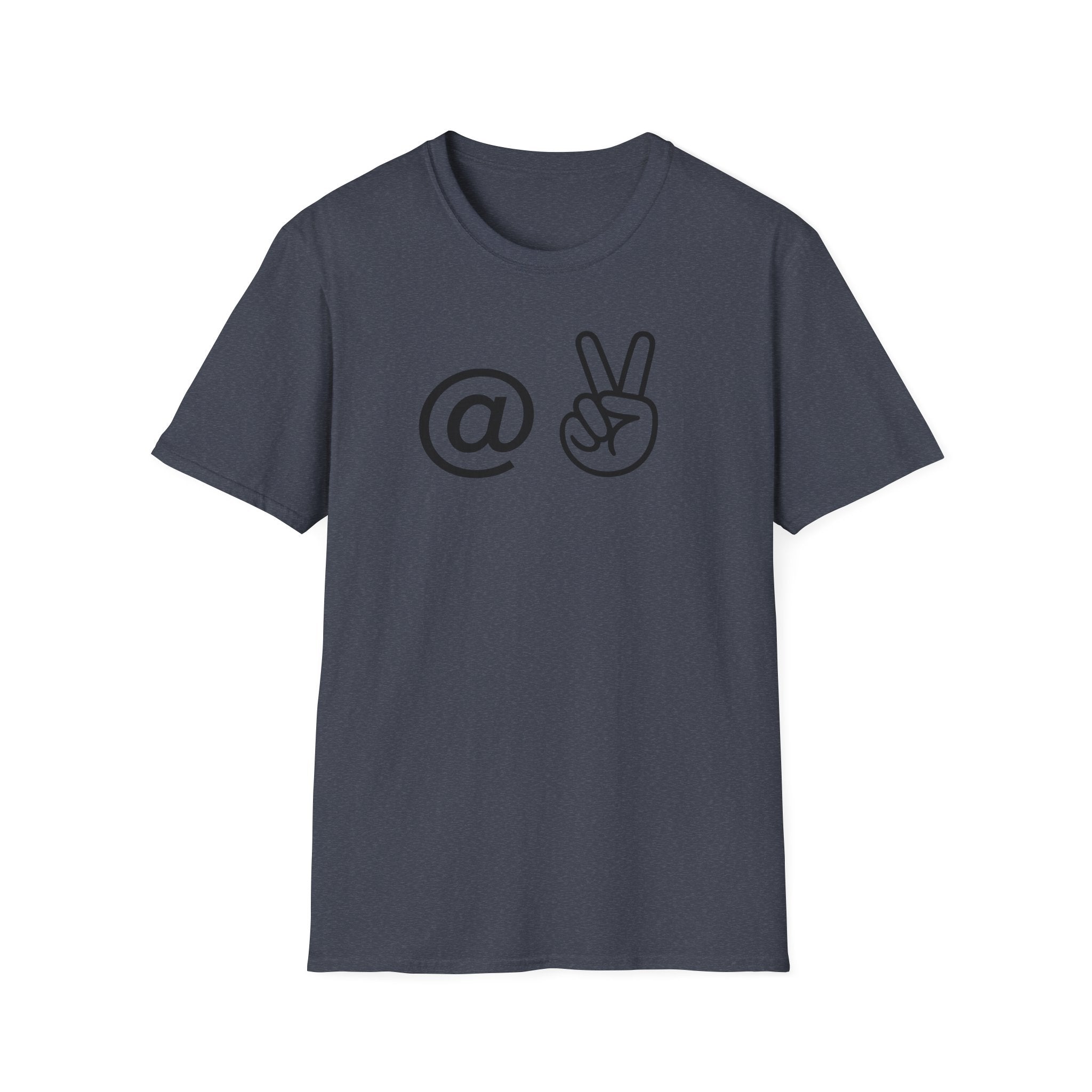 At Peace T-Shirt — Minimalist Graphic Tee