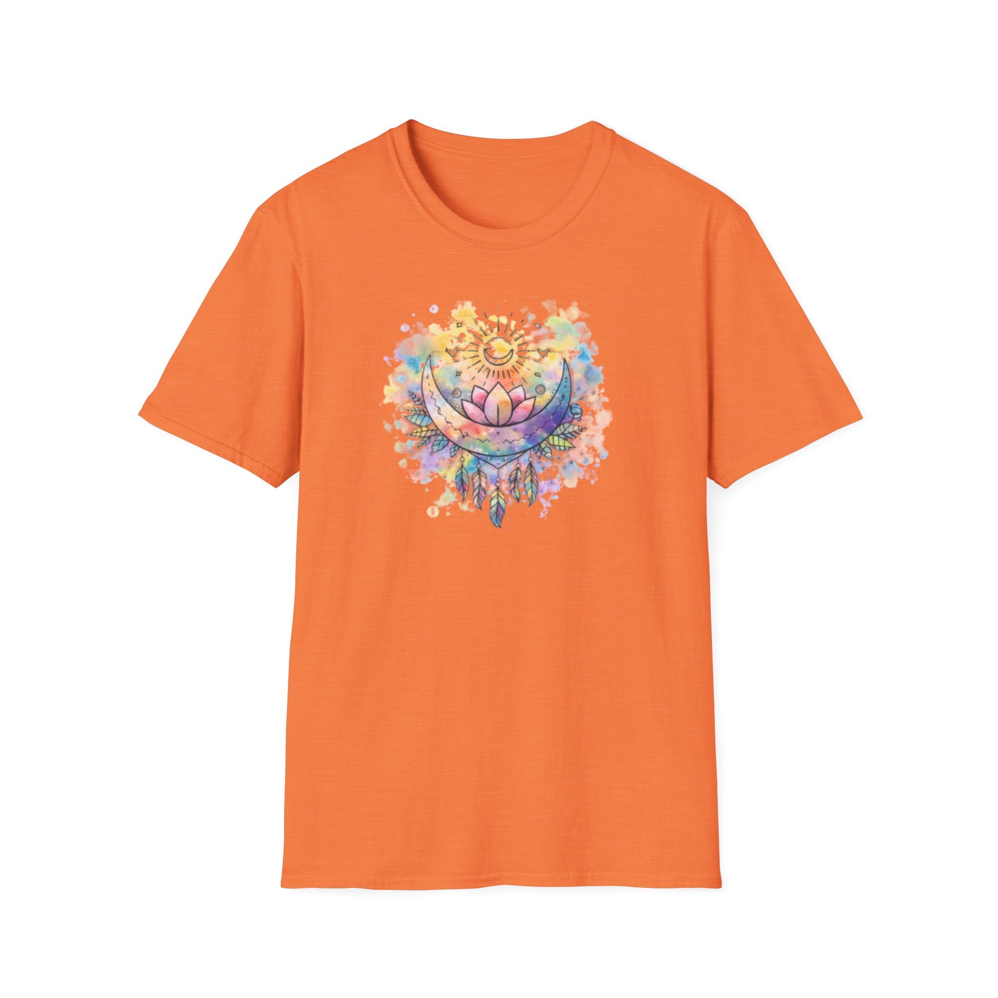 Lotus Dreamcatcher Watercolor T-Shirt — Sun & Feather Spiritual Tee