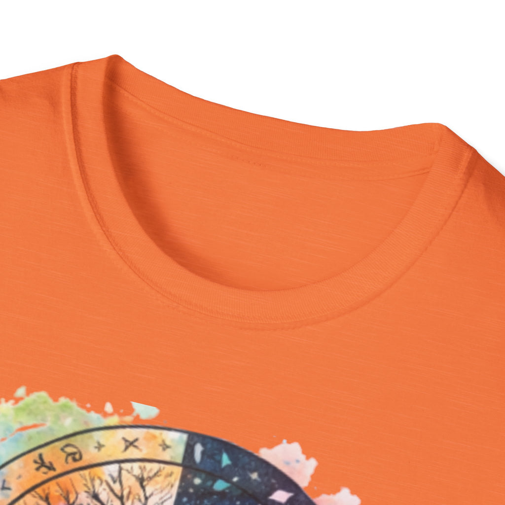 Tree of Life Yin Yang T-Shirt — Watercolor Sun & Moon Graphic Tee