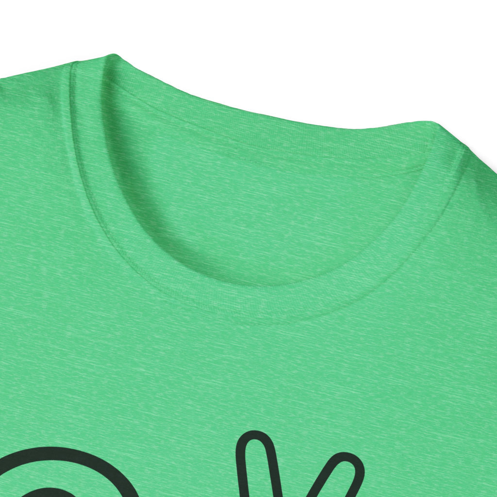 At Peace T-Shirt — Minimalist Graphic Tee