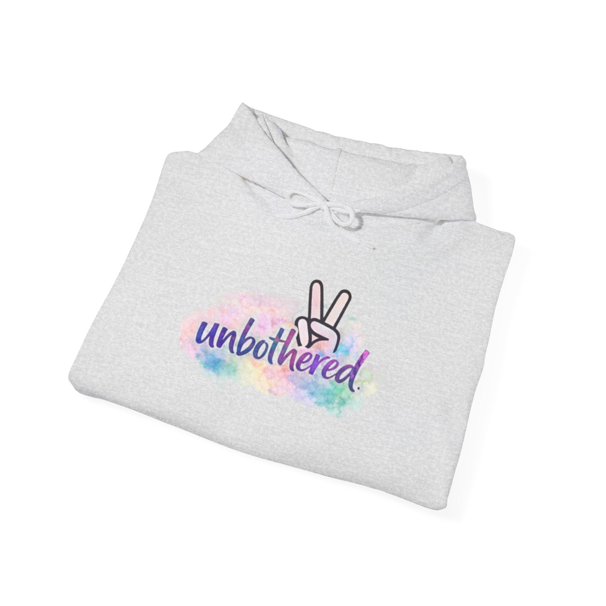 Unbothered Hoodie — Cozy Pullover Sweatshirt for Relaxed Vibes