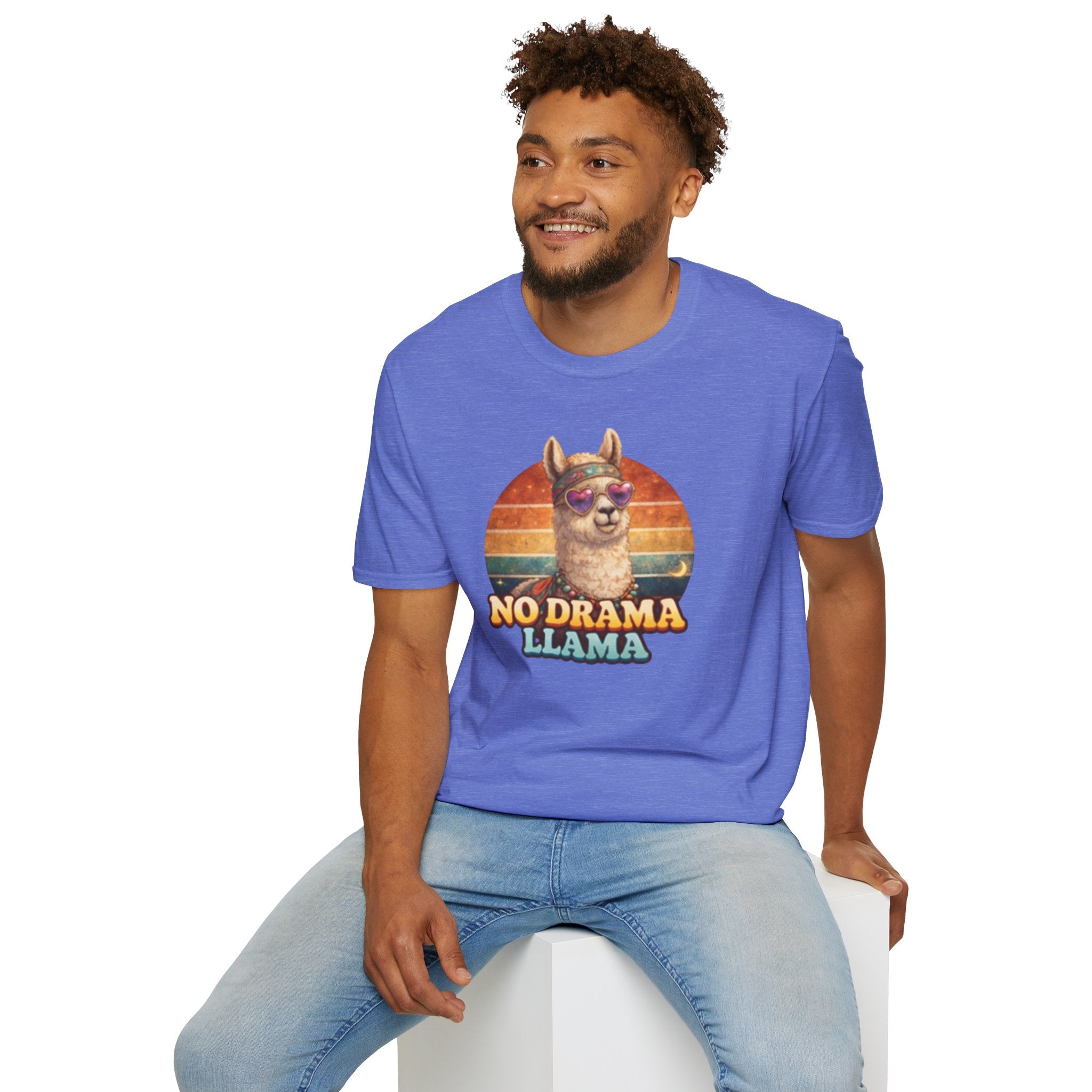 No Drama Llama Unisex Softstyle T-Shirt