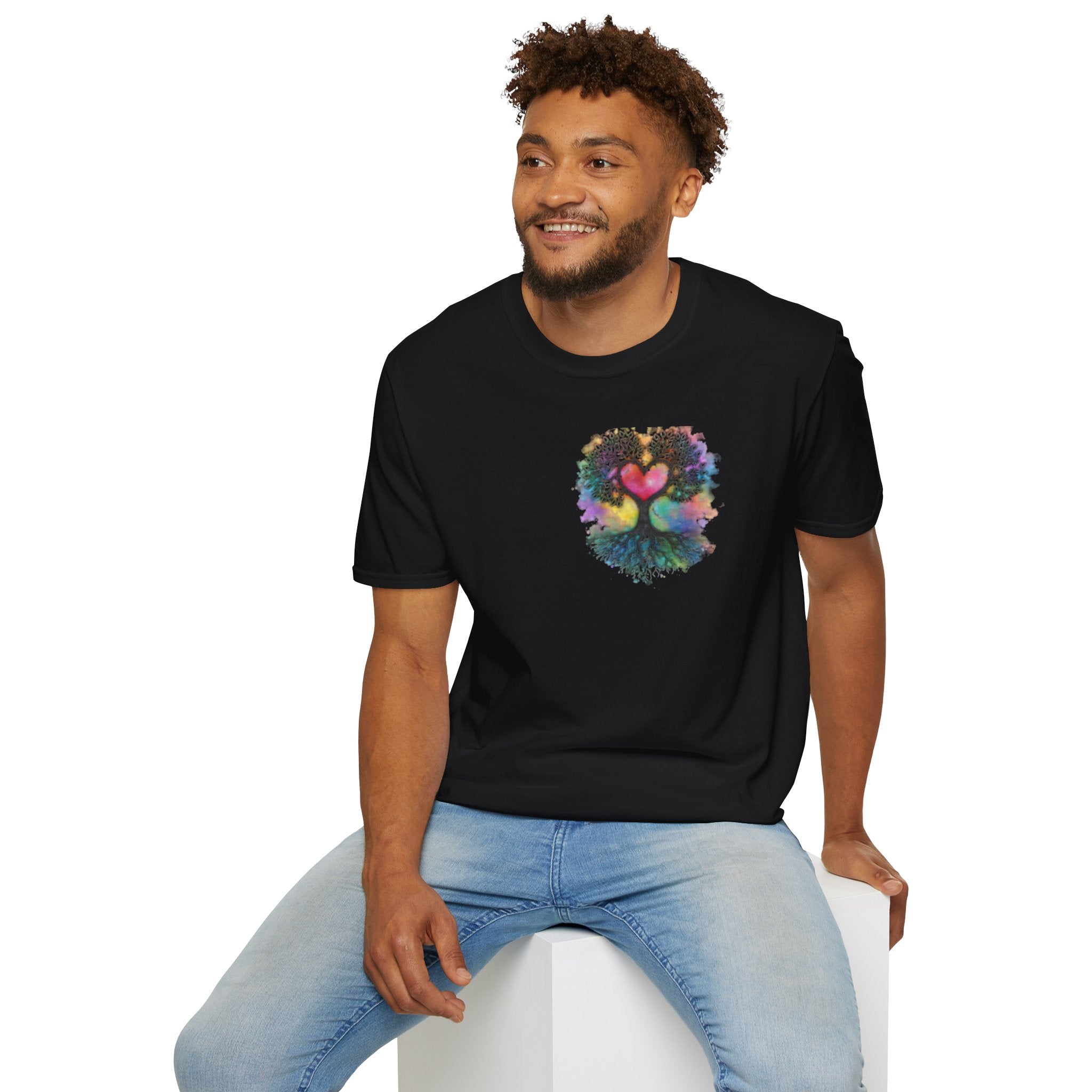 Rainbow Tree of Life Graphic T-Shirt