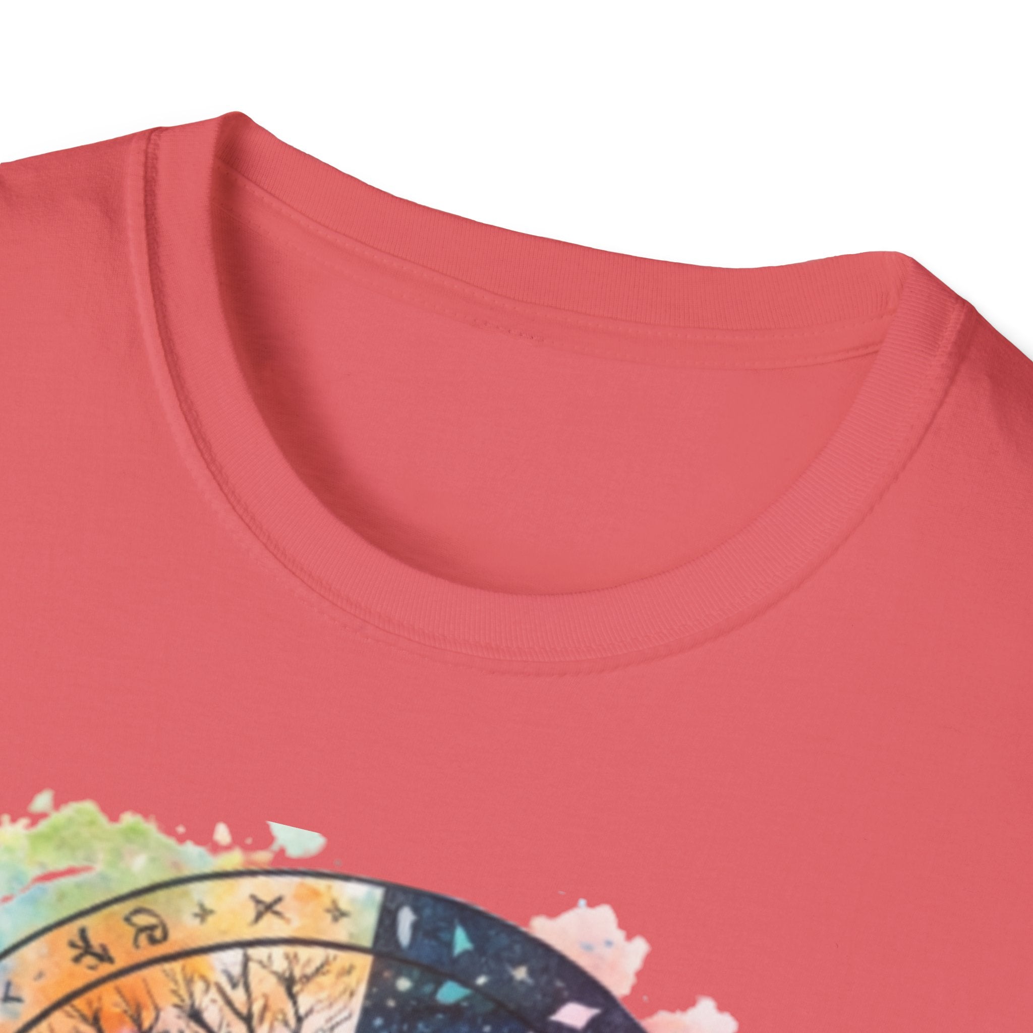 Tree of Life Yin Yang T-Shirt — Watercolor Sun & Moon Graphic Tee