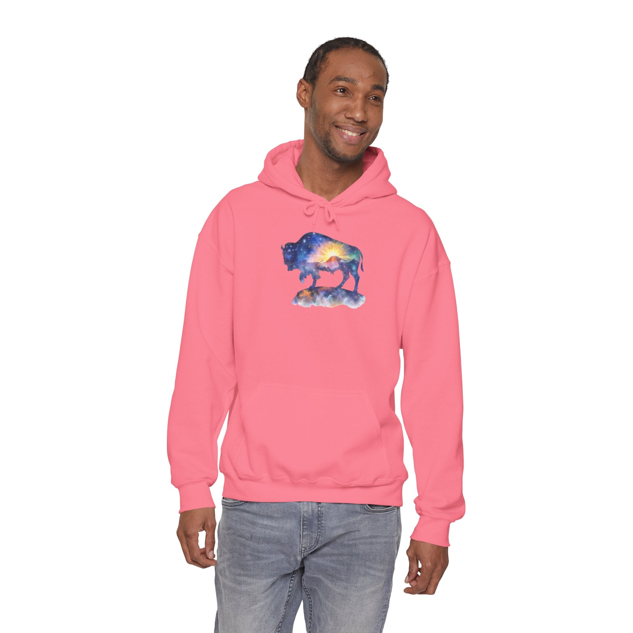Cosmic Bison Graphic Sweatshirt