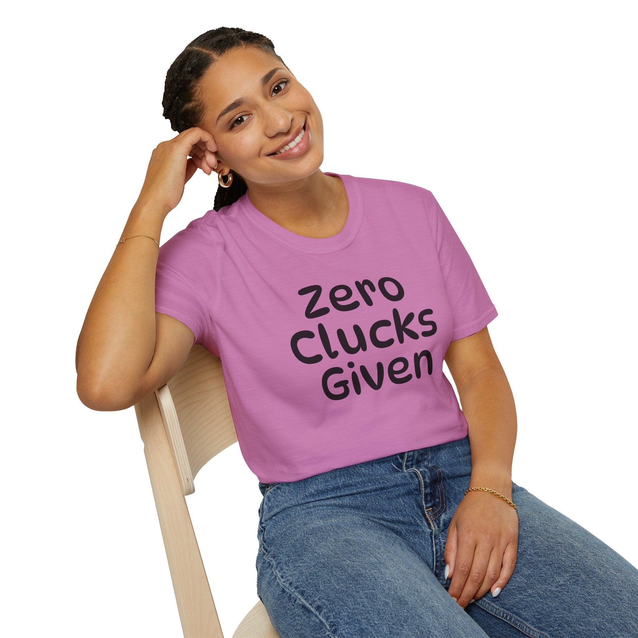 Zero Clucks Given Tshirt