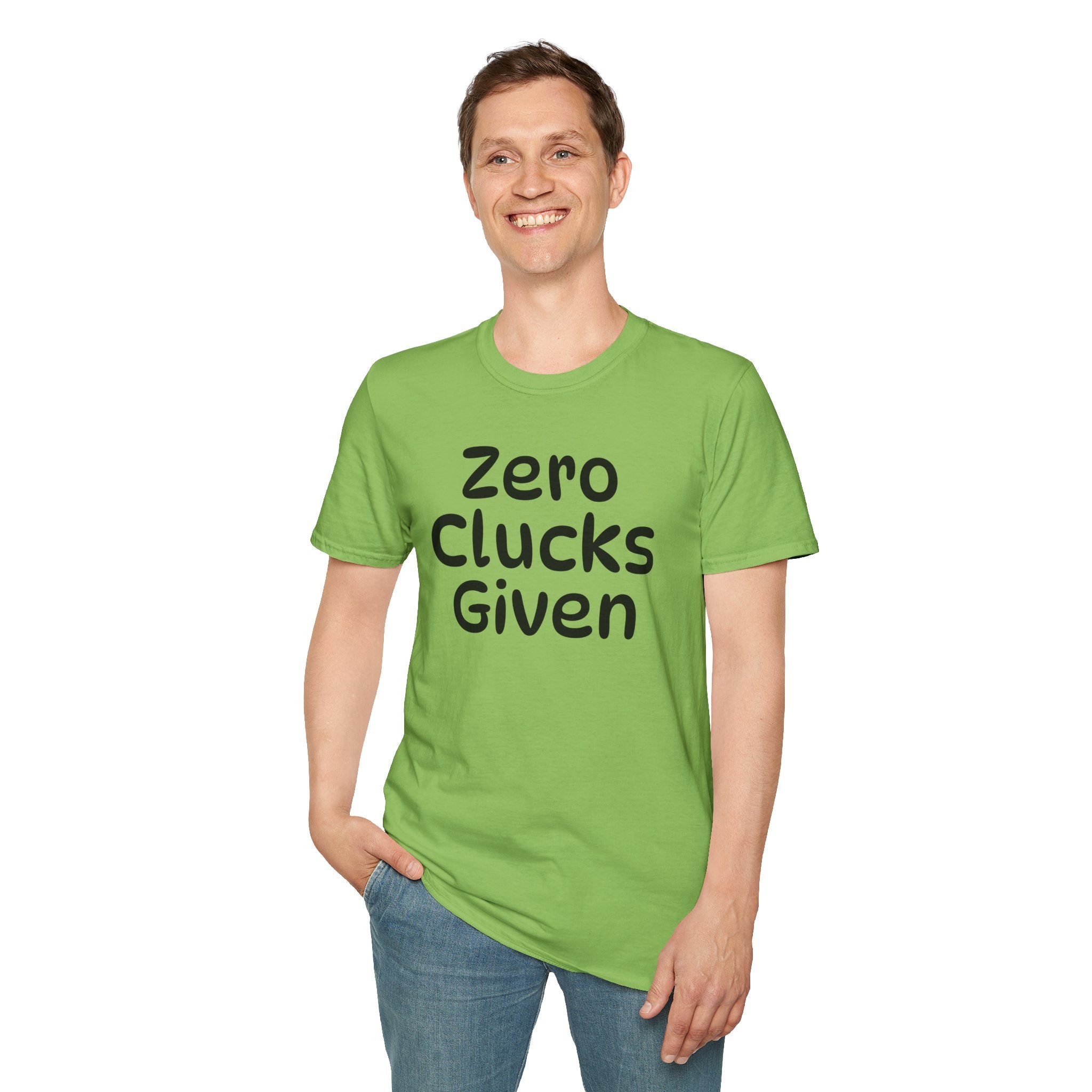 Zero Clucks Given Tshirt