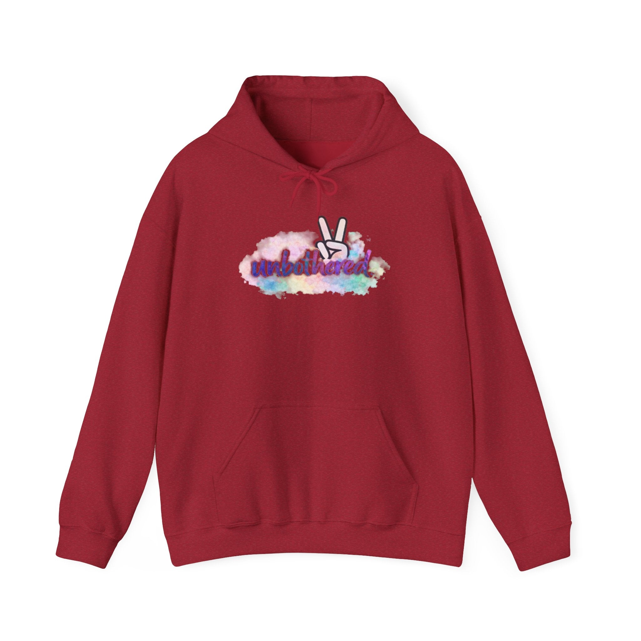 Unbothered Hoodie — Cozy Pullover Sweatshirt for Relaxed Vibes