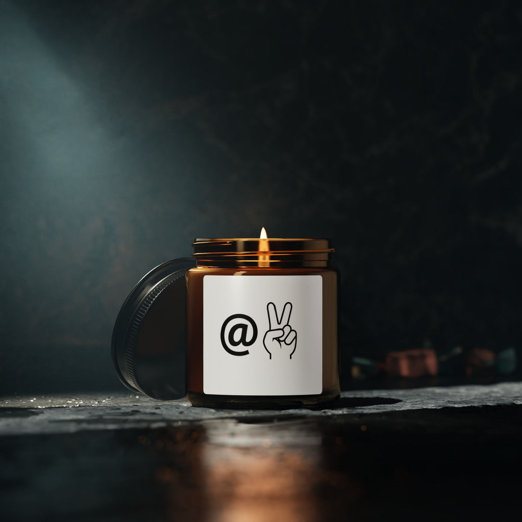 At Peace Amber Jar Soy Candle