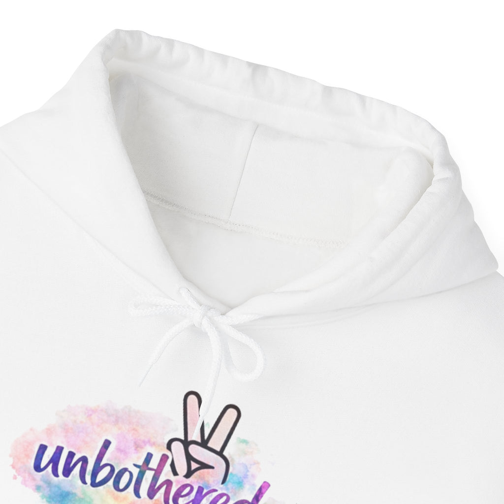 Unbothered Hoodie — Cozy Pullover Sweatshirt for Relaxed Vibes