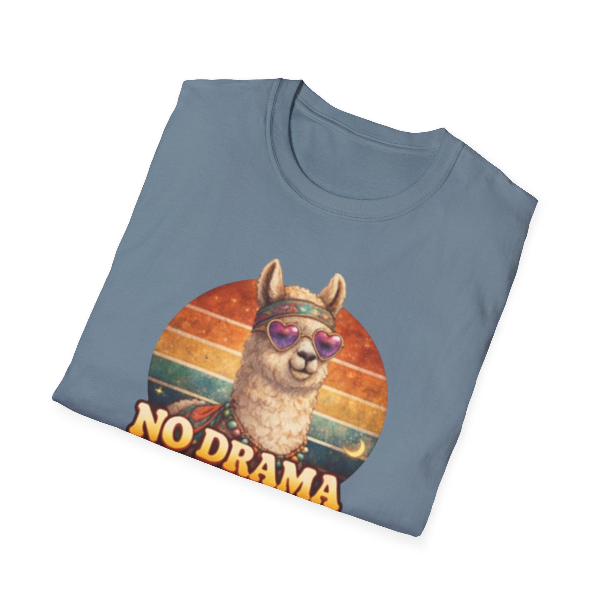 No Drama Llama Unisex Softstyle T-Shirt