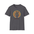 Peace Hand Sign T-Shirt | Retro Rainbow Circle, Vintage Hippie Vibe