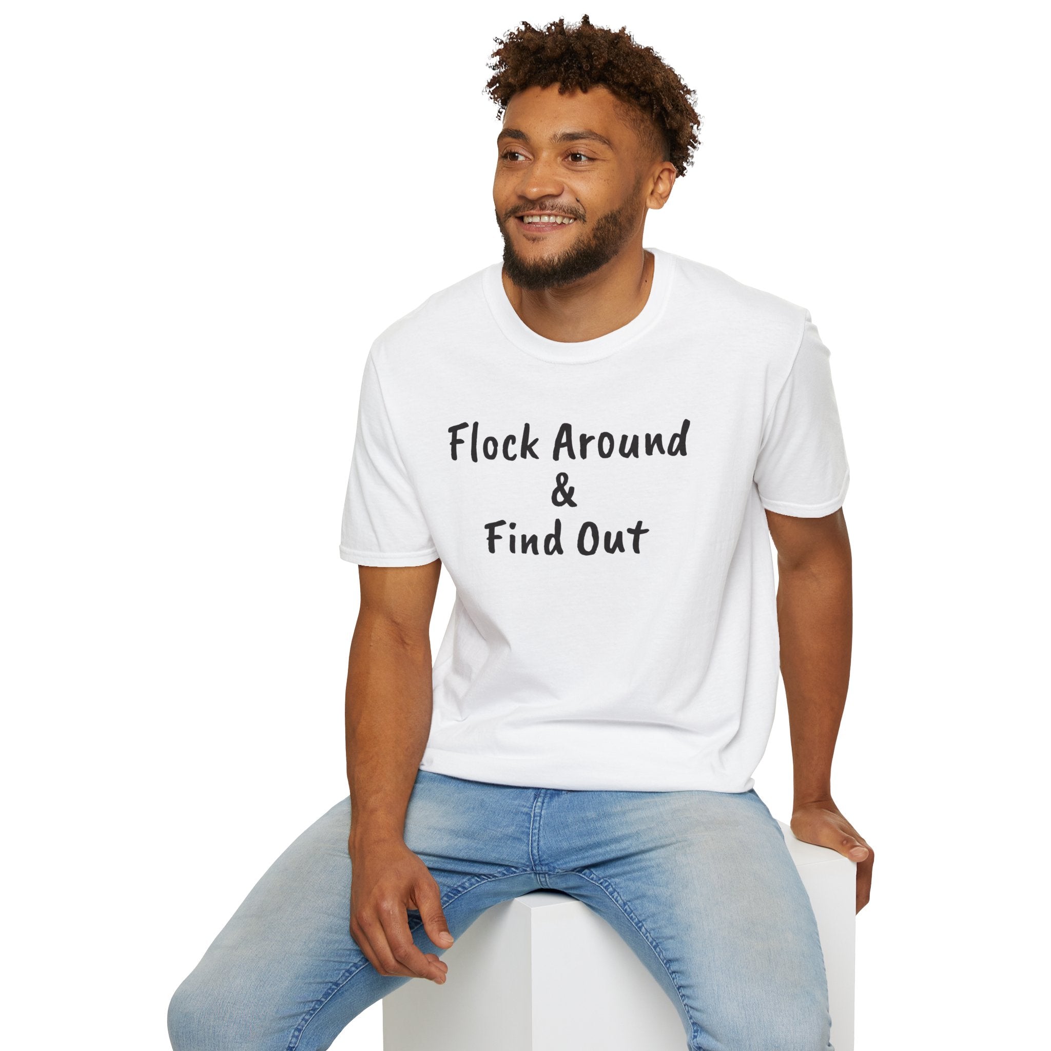 Copy of Flock Around and Find Out — Distressed Embroidered Dad Hat