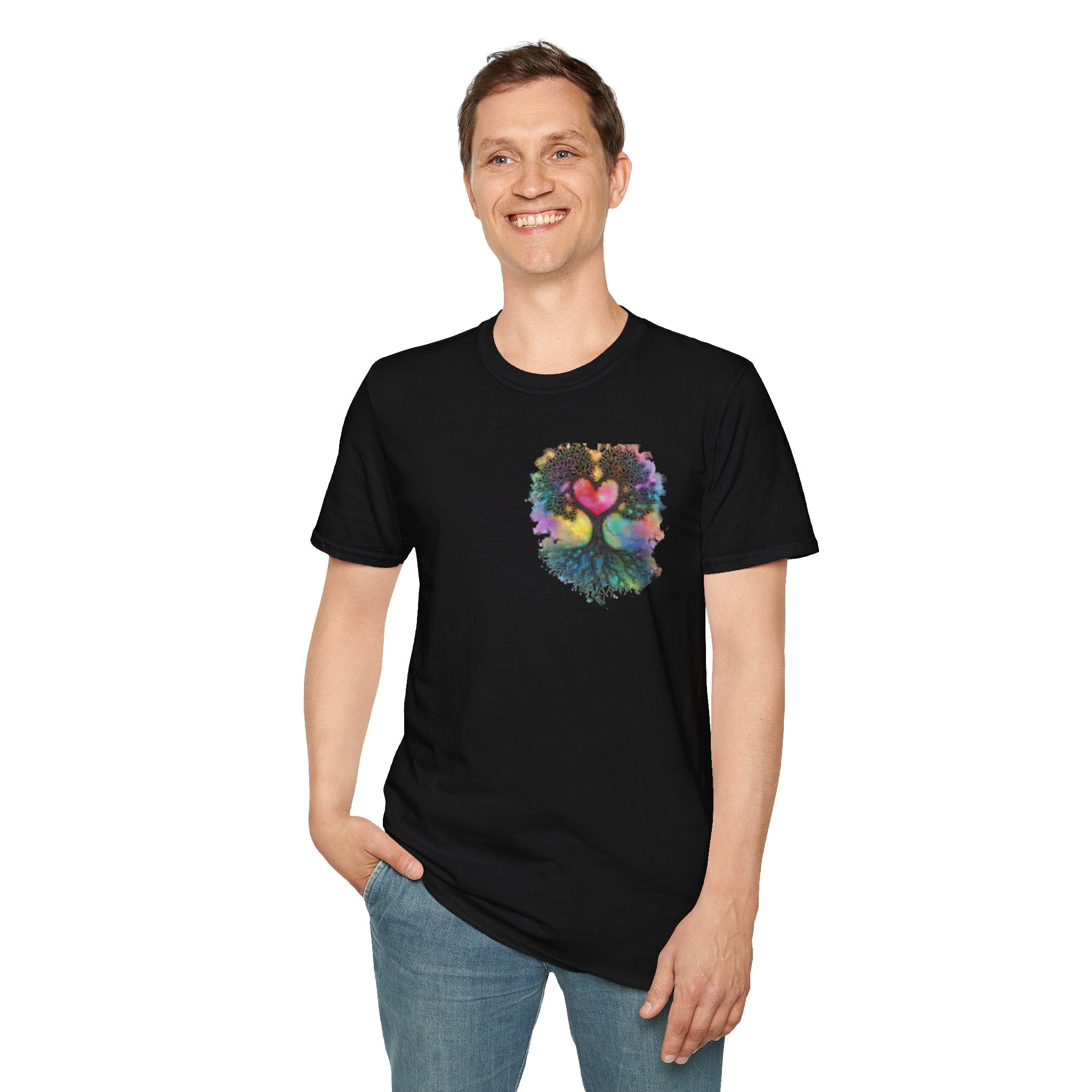 Rainbow Tree of Life Graphic T-Shirt