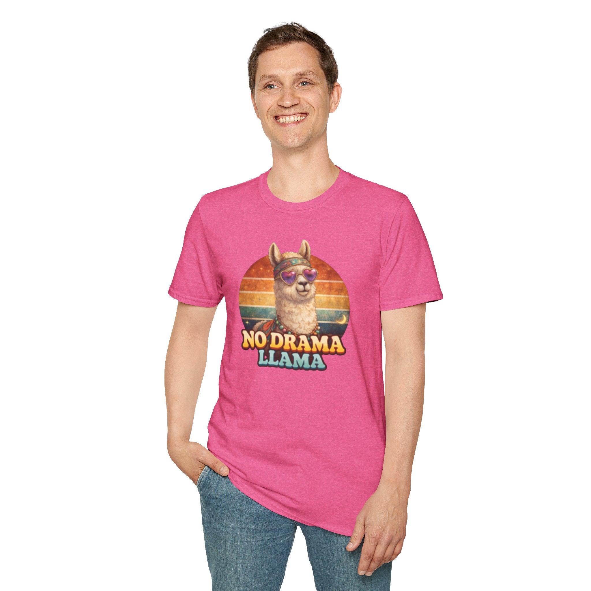No Drama Llama Unisex Softstyle T-Shirt