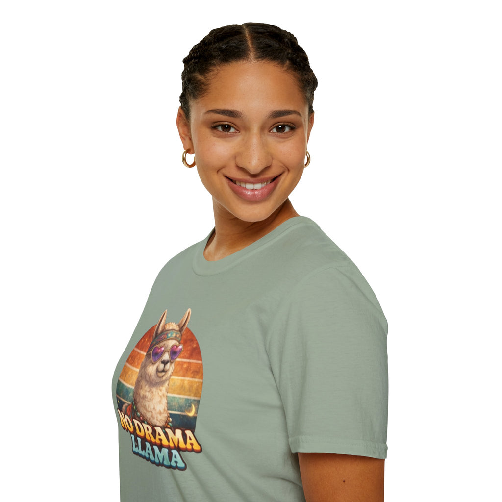 No Drama Llama Unisex Softstyle T-Shirt