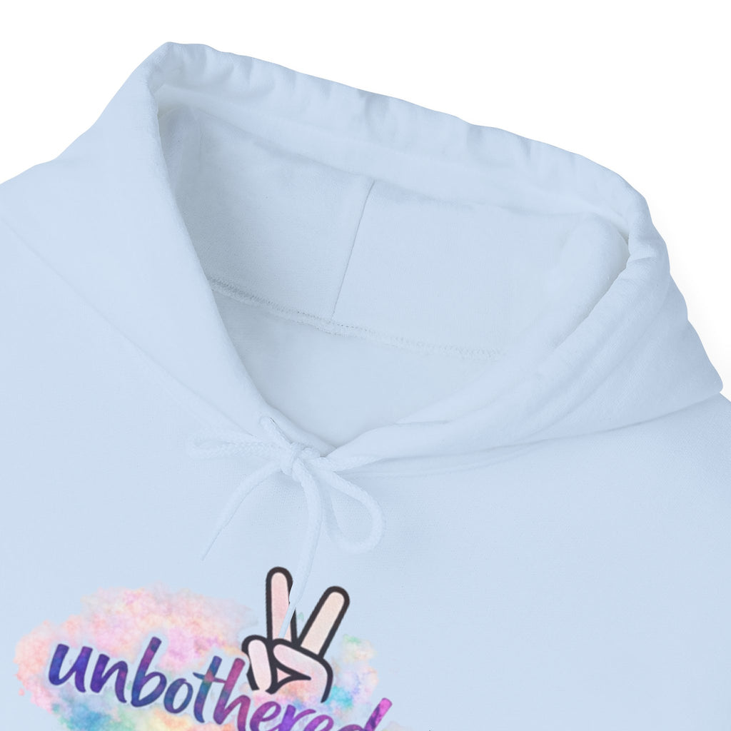 Unbothered Hoodie — Cozy Pullover Sweatshirt for Relaxed Vibes